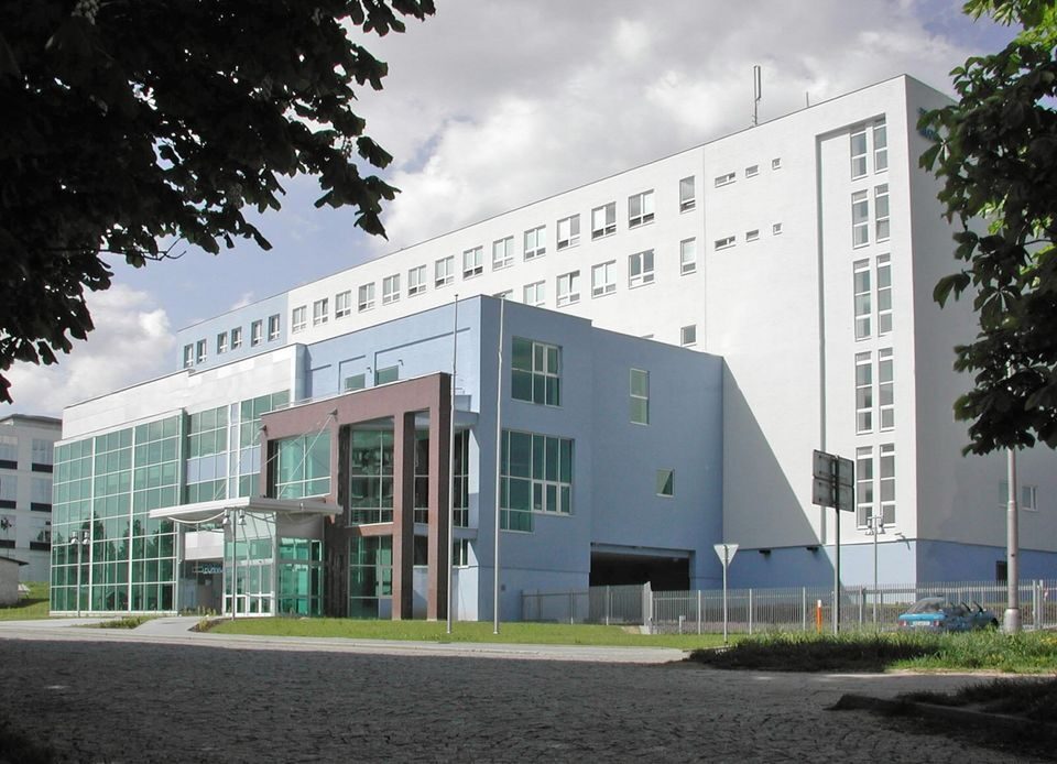 На фото здание Технического музея в городе Брно, Чехия